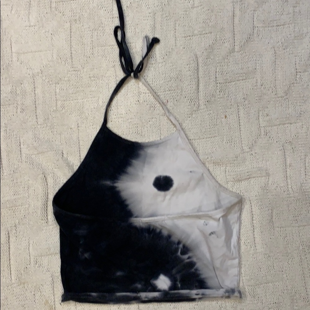 Yin Yang Halter Top! - Picture 2 of 3